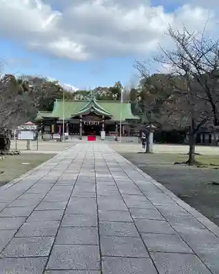 大阪護國神社の本殿・本堂