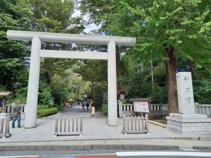 阿佐ヶ谷神明宮の鳥居