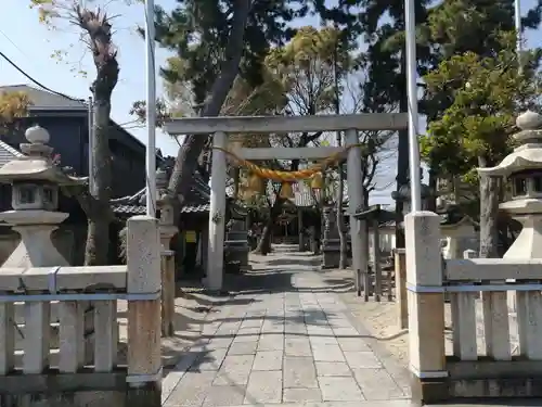 飛鳥神社（富田一色）の鳥居