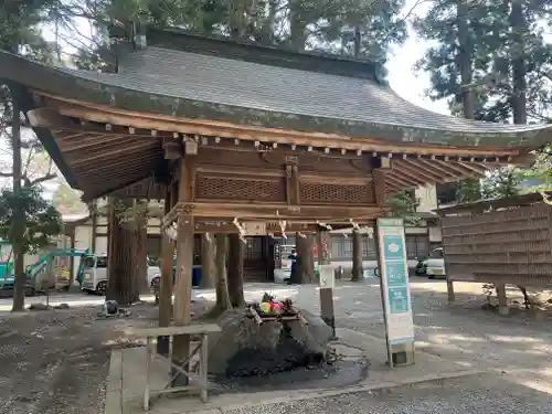 駒形神社の手水舎