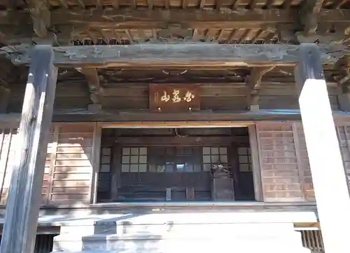 妙楽寺の本殿・本堂