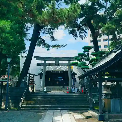 松原神社の鳥居