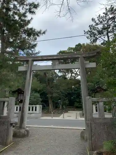 寒川神社の鳥居