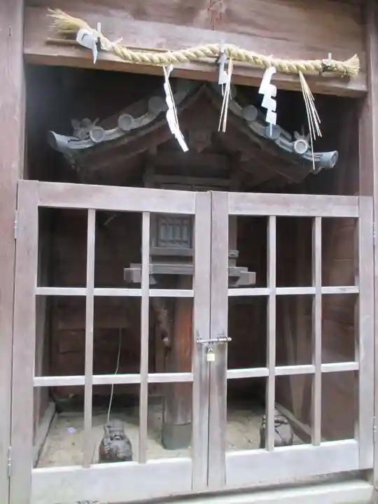 八幡宮(吉利倶八幡宮・勧修寺八幡宮)の末社・摂社