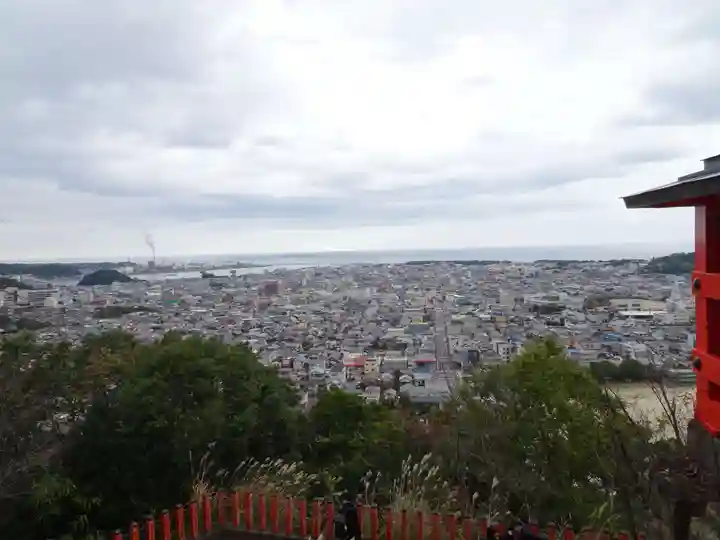 神倉神社(熊野速玉大社摂社)の景色