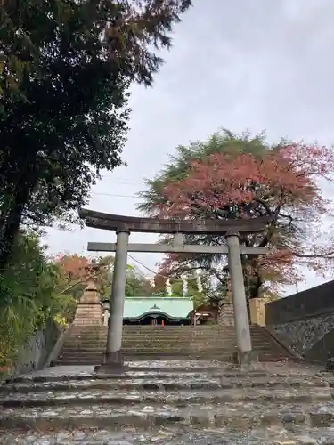 子鍬倉神社の鳥居