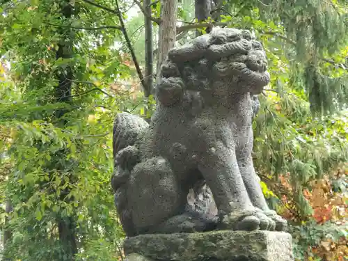 京極八幡神社の狛犬