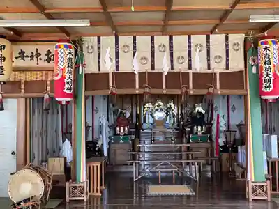 木直稲荷神社の本殿・本堂