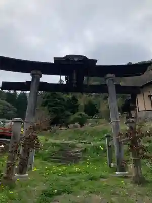 子檀嶺神社中社(長野県)