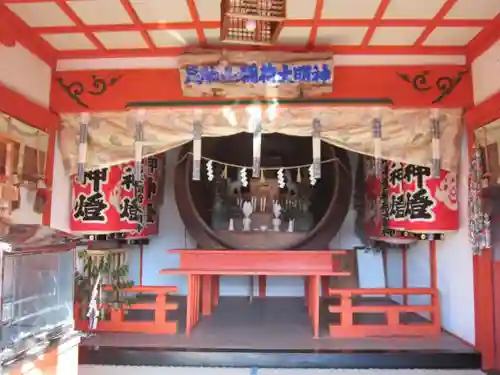 足助山稲荷大明神の本殿・本堂