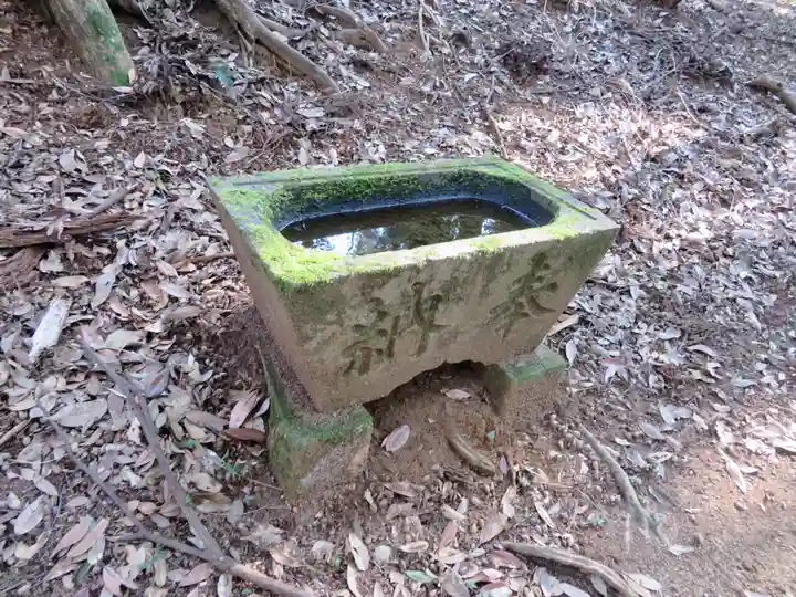 沼尾神社の手水舎