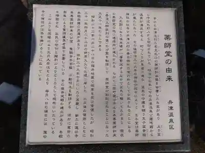 舟津温泉薬師堂(福井県)