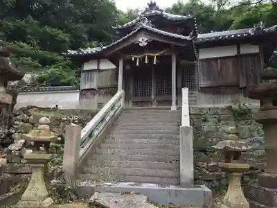 大川八幡神社の本殿・本堂