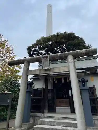 池袋水天宮の鳥居