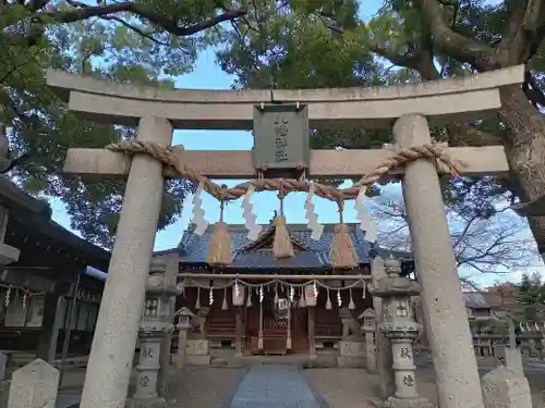 八幡神社の鳥居