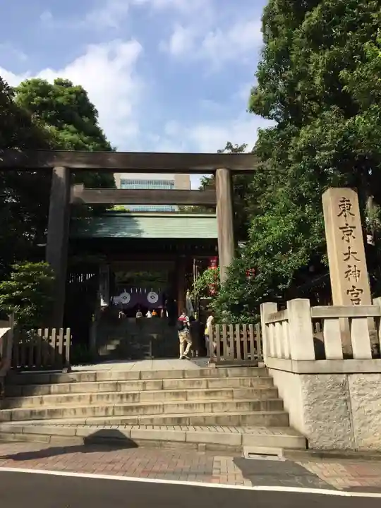 東京大神宮の鳥居