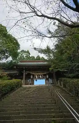 菊池神社の山門・神門