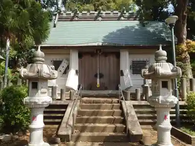 岸根杉山神社の本殿・本堂