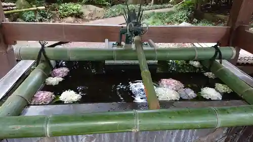 岩槻久伊豆神社の手水舎