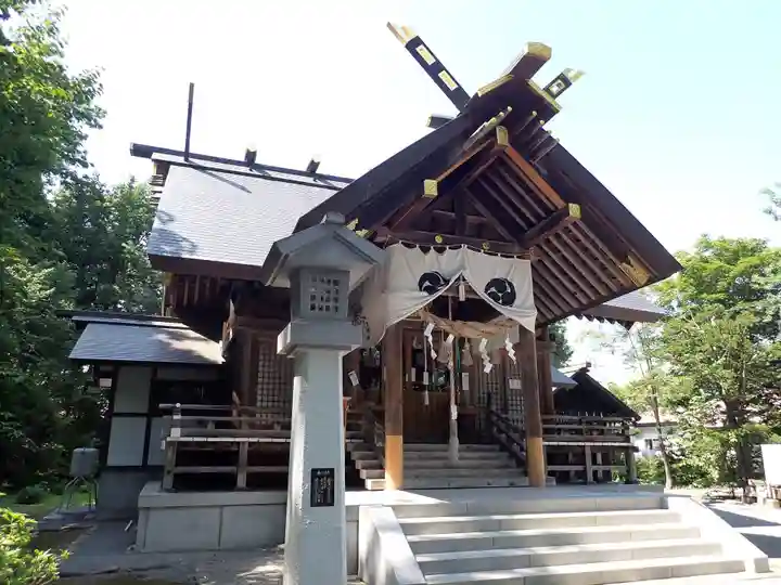 比布神社の本殿・本堂