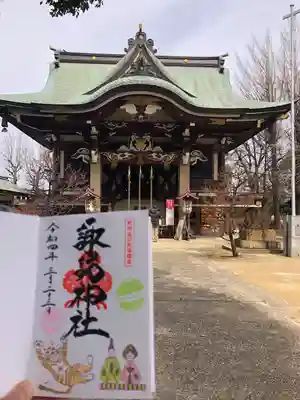 諏訪神社の本殿・本堂