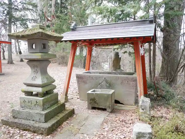 稲荷神社の手水舎