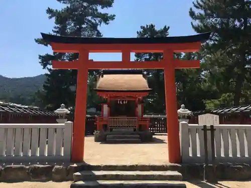 清盛神社の鳥居