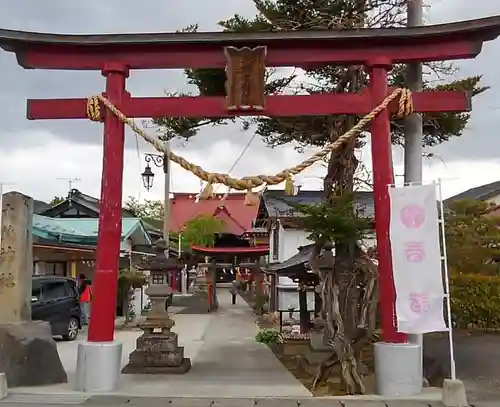 大鏑神社の鳥居