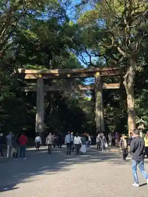 明治神宮の鳥居