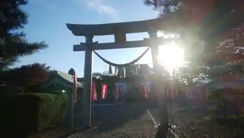 鹿部稲荷神社の鳥居