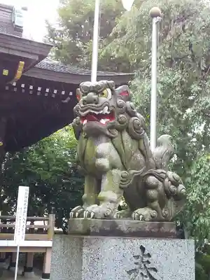 熊野神社の狛犬
