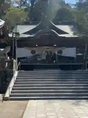 西寒多神社の本殿