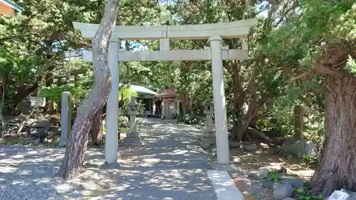 大瀬神社の鳥居