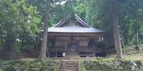 戸隠神社火之御子社の本殿・本堂