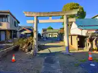 白山社(宿町)の鳥居