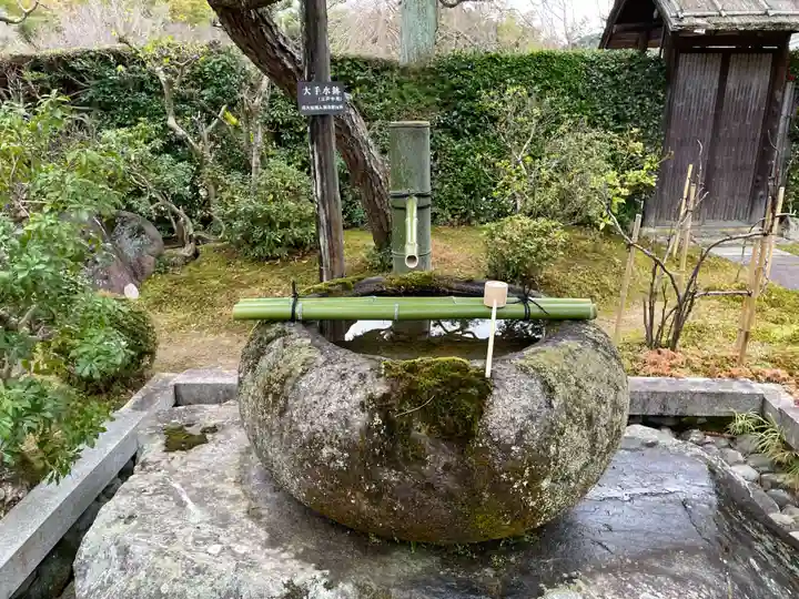 正法寺の手水舎