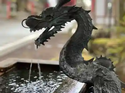 富士山東口本宮 冨士浅間神社の手水舎