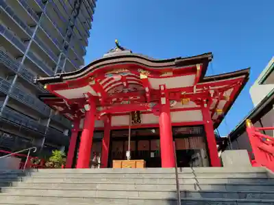 成子天神社の本殿・本堂