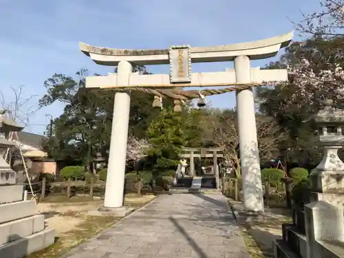 御勢大霊石神社 の鳥居