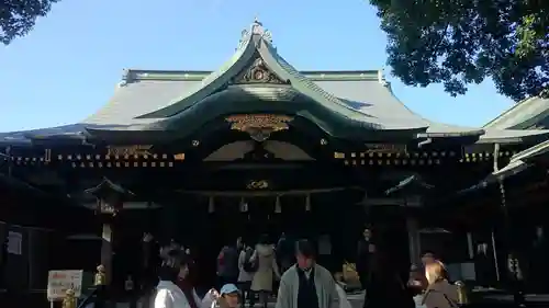 穴八幡宮の本殿・本堂
