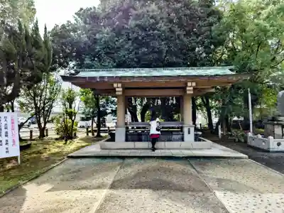 長崎縣護國神社の手水舎