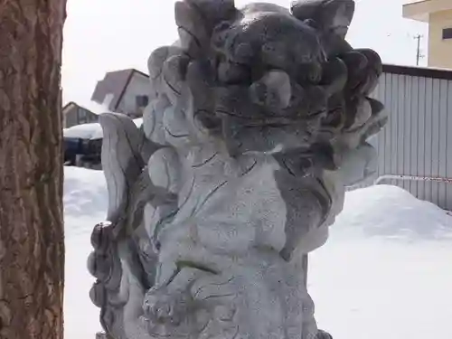 上幌向神社の狛犬