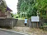 妻神社の鳥居
