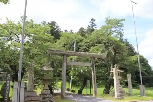 鹿島大神宮の鳥居