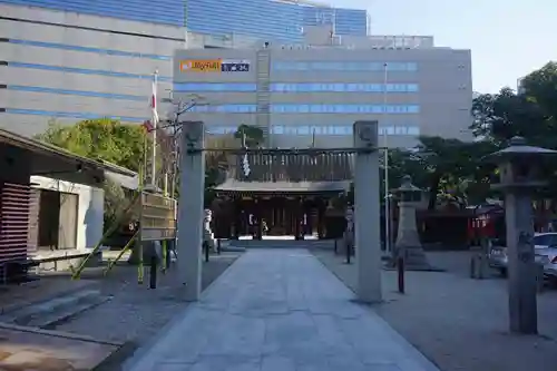 警固神社の鳥居