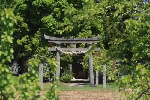 庄野菅原神社の鳥居