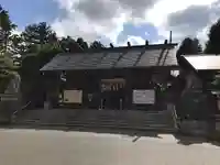 開成山大神宮の山門・神門