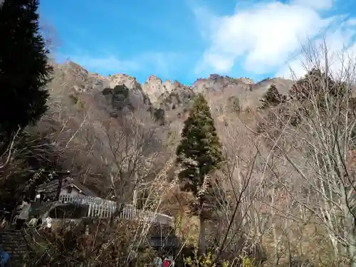 戸隠神社奥社の景色