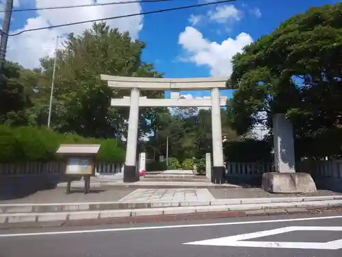 龍口明神社の鳥居