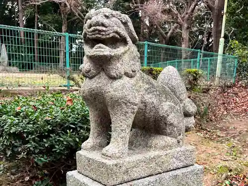 川北神社の狛犬